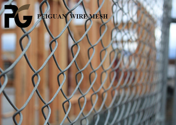 Переплетенная строительная площадка ограждая, ограждать провода звена цепи металла в 6 ног